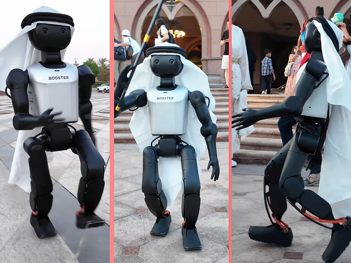 ببینید | اجرای رقص‌های محلی امارات توسط ربات‌ها در رقابت‌های روبوکاپ ۲۰۲۵ در ابوظبی